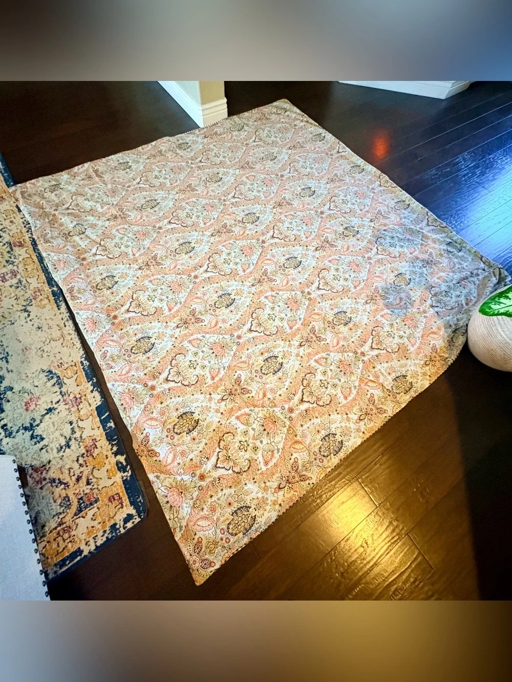 🔵 POTTERY BARN QUEEN DUVET SHEET SET FLORENTINE PAISLEY - EXCELLENT CONDITION 🔵